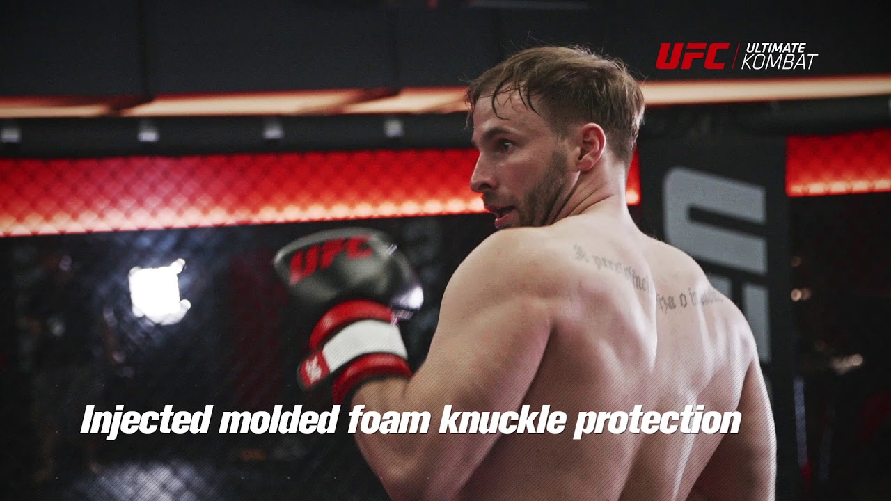 UFC Перчатки MMA для работы на снарядах серые - 14 Oz