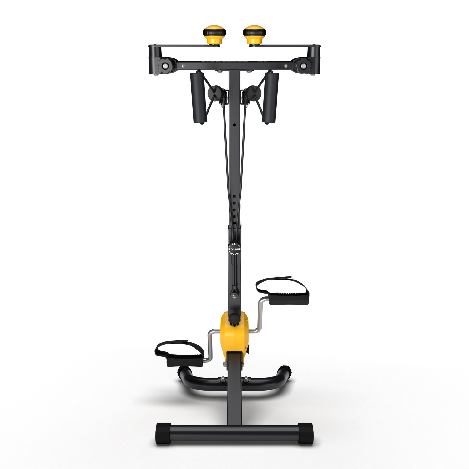 Велотренажер двойной DFC B810Y DUAL BIKE MAXI