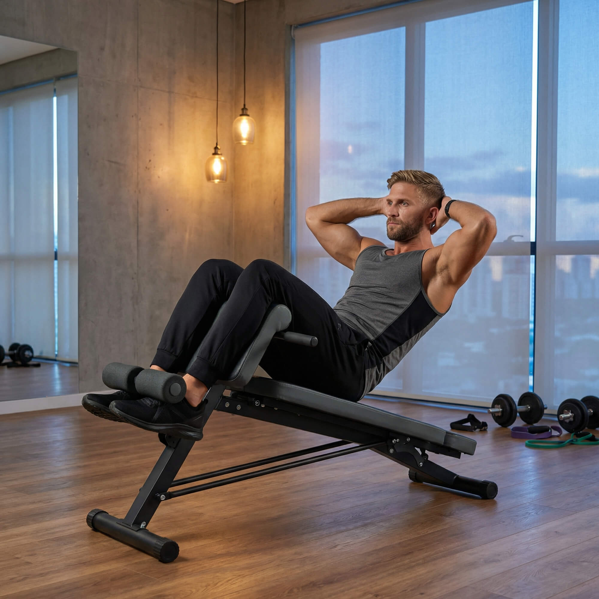 Скамья силовая универсальная UNIX Fit Bench 4 в 1