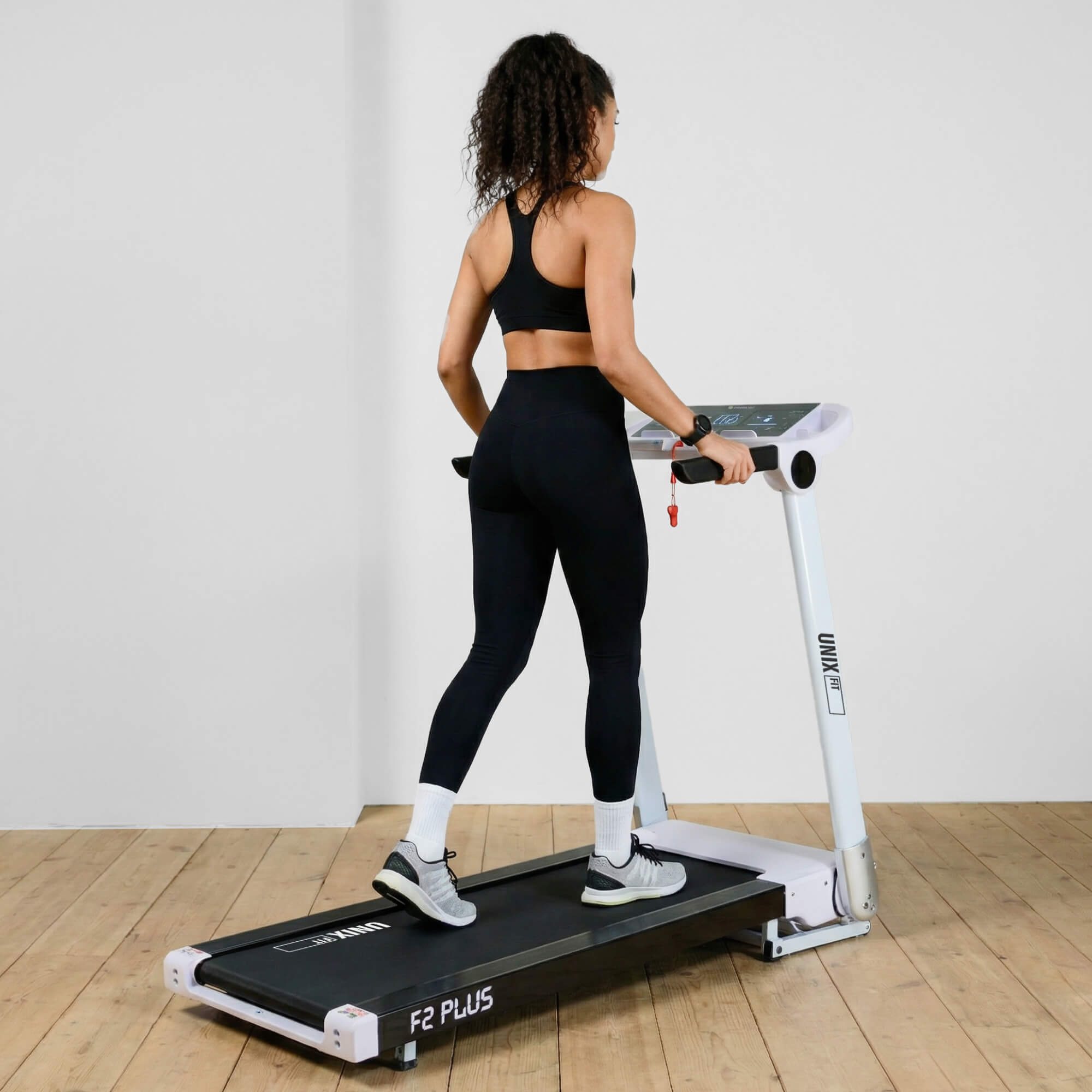 Беговая дорожка UNIX Fit Hi-tech F2 Плюс / Plus арктический лед