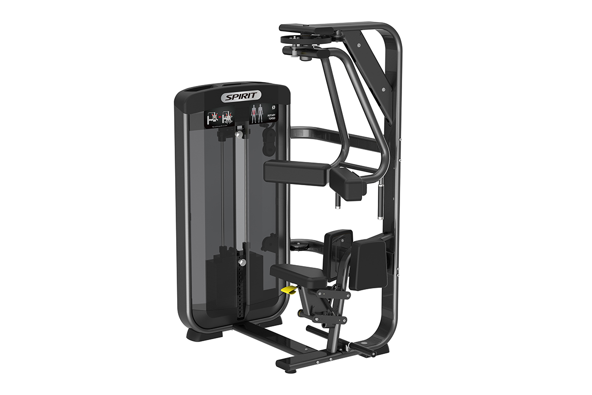 Вращение торса SPIRIT SP-3521 со стеком 90 кг