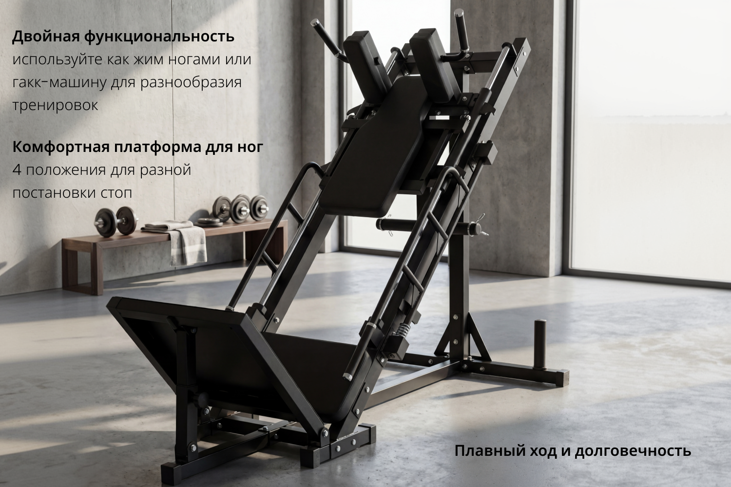 Жим ногами, Гак машина VictoryFit VF-C6013