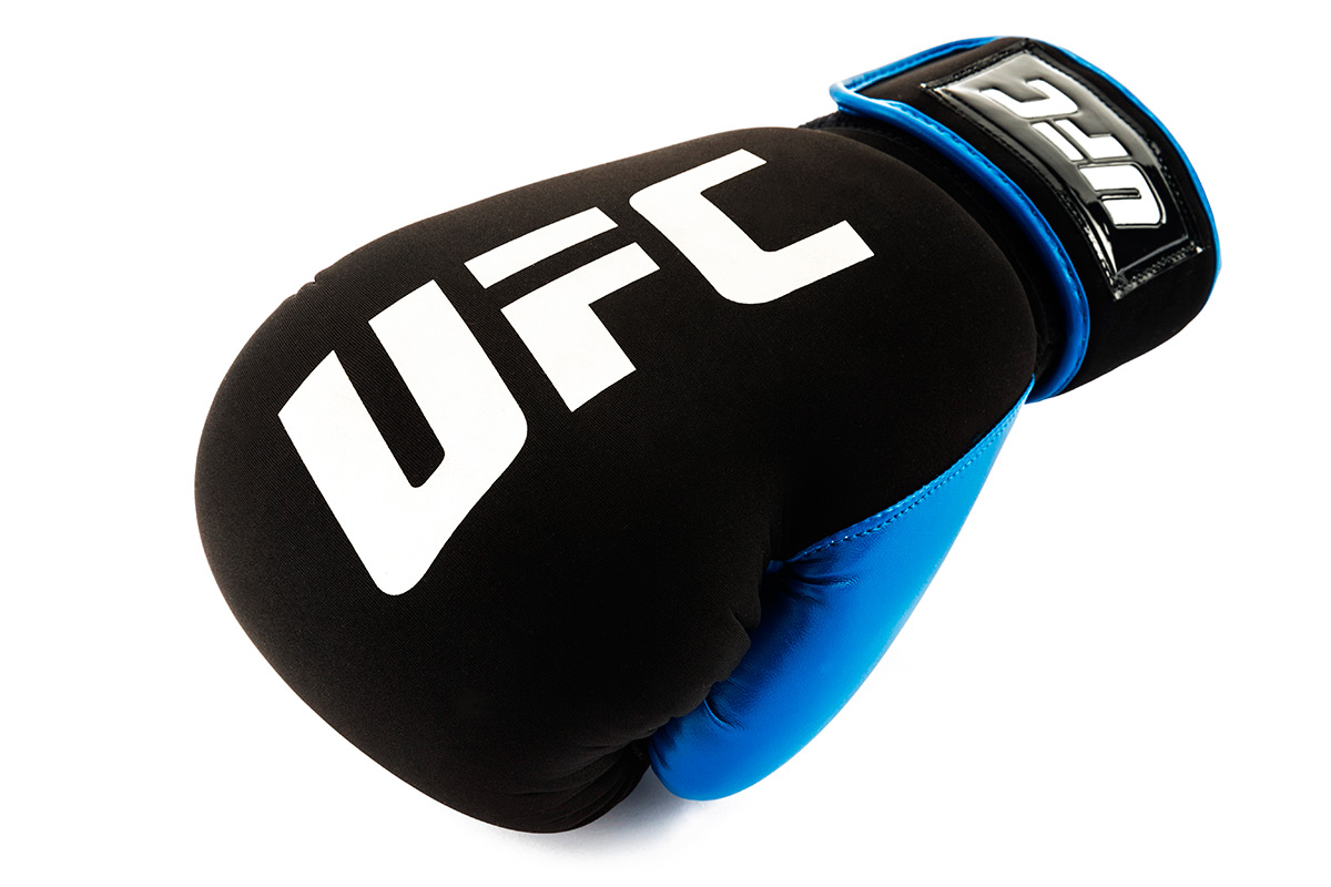 UFC Перчатки для бокса и ММА синие - L