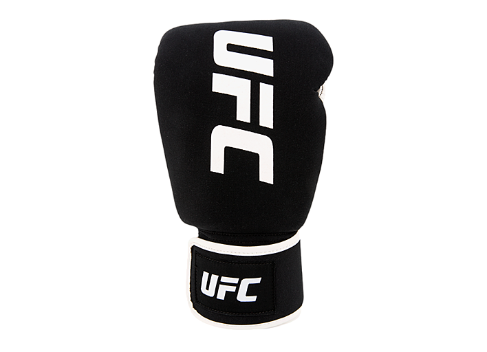 UFC Перчатки для бокса и ММА черные/белые - L