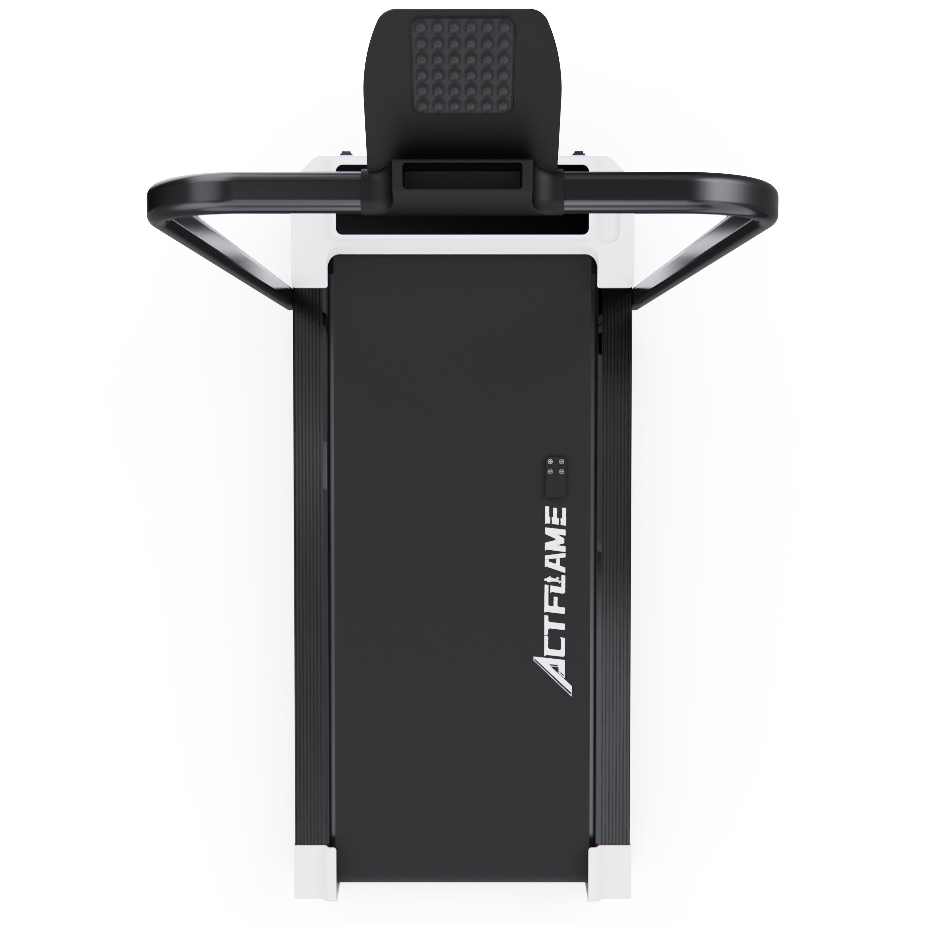 Беговая дорожка с поручнем DFC AXEFIT TM200-1HW, 94 х 39 см, белая