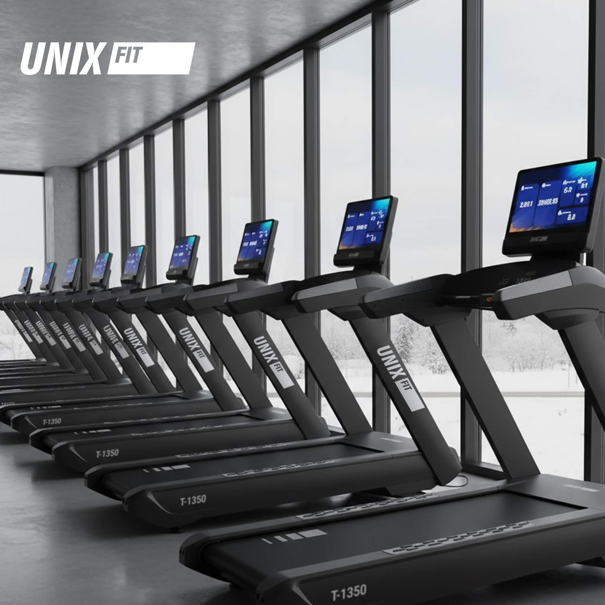 Беговая дорожка UNIX Fit T-1350 PRO (25